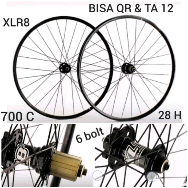 Wheelset xlr8 shop 700c