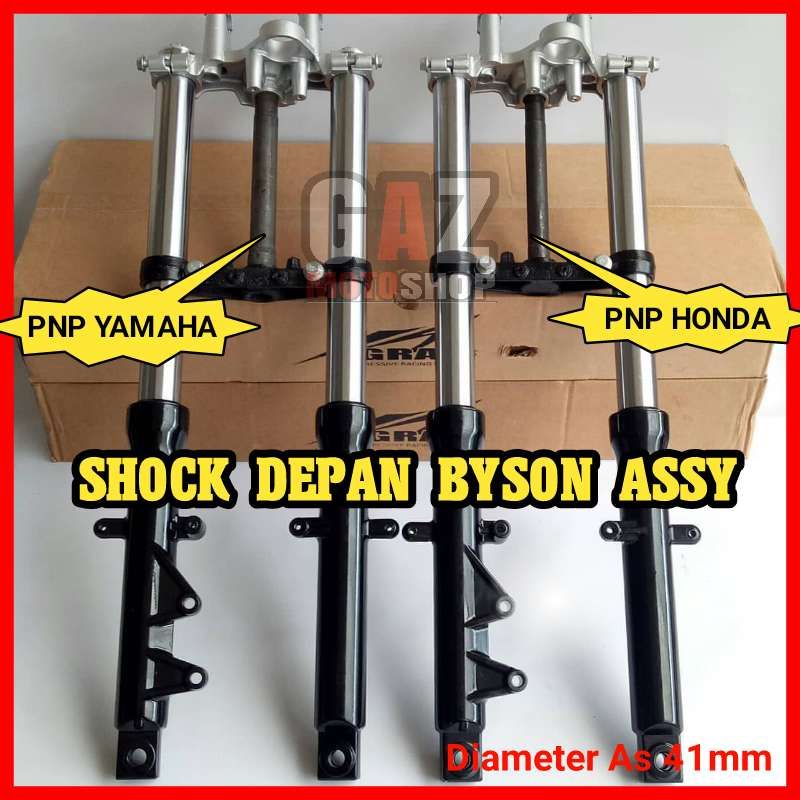 Jual Shock Depan Byson As Mm Pnp Skok Shok Depan Byson Mm Cb Gl Rx King Scorpio Shopee