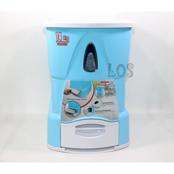 Jual Rice Box - Tempat Beras Maspion 14kg MRD-1400 00188.00002 | Shopee ...