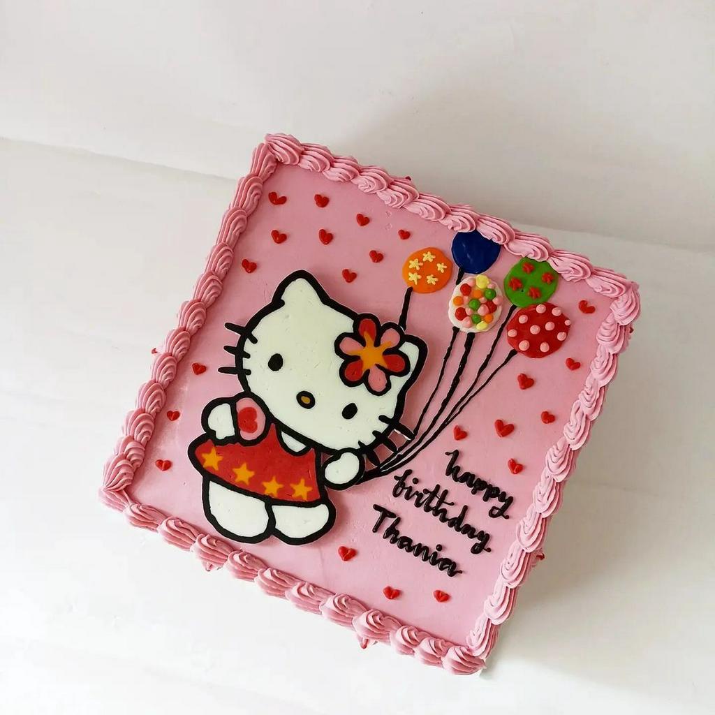 Jual Kue Ultah Anak - Kue ultah karakter Hello Kitty | Shopee Indonesia