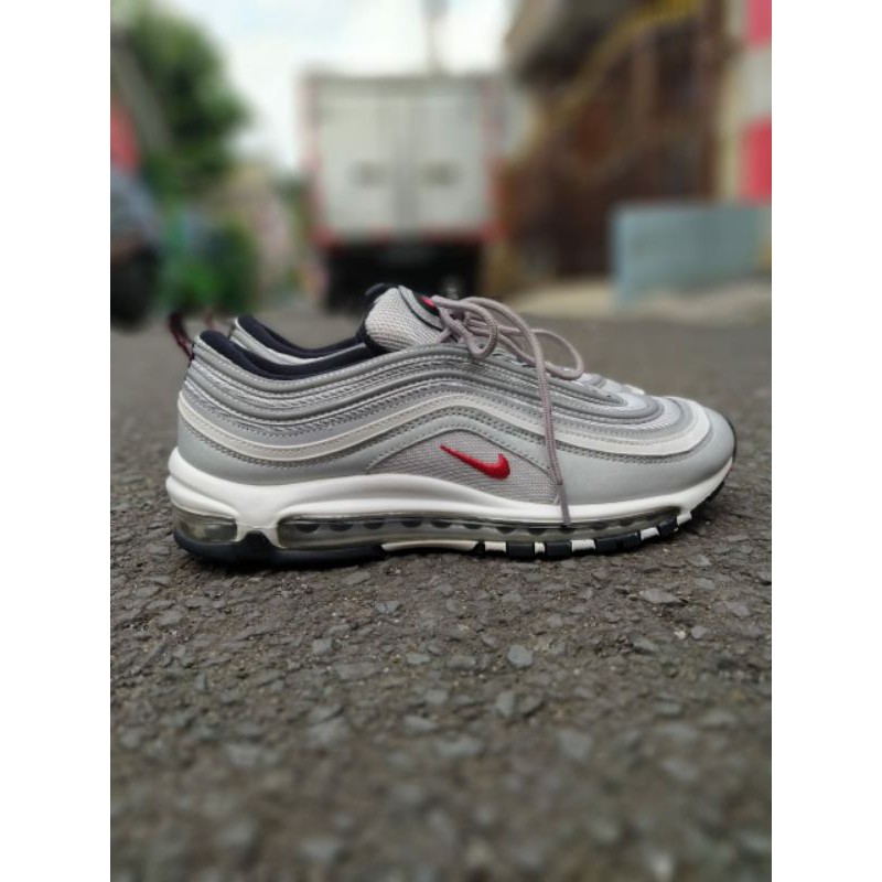 Sepatu Nike Air Max 97 Silver Bullet 2017 884421 001 Original Second