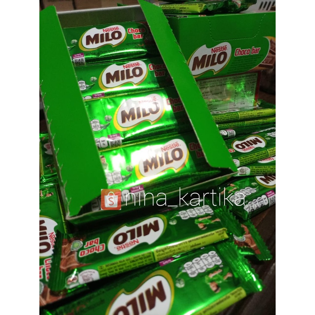 Jual Milo Choco Bar 15 Gr Shopee Indonesia