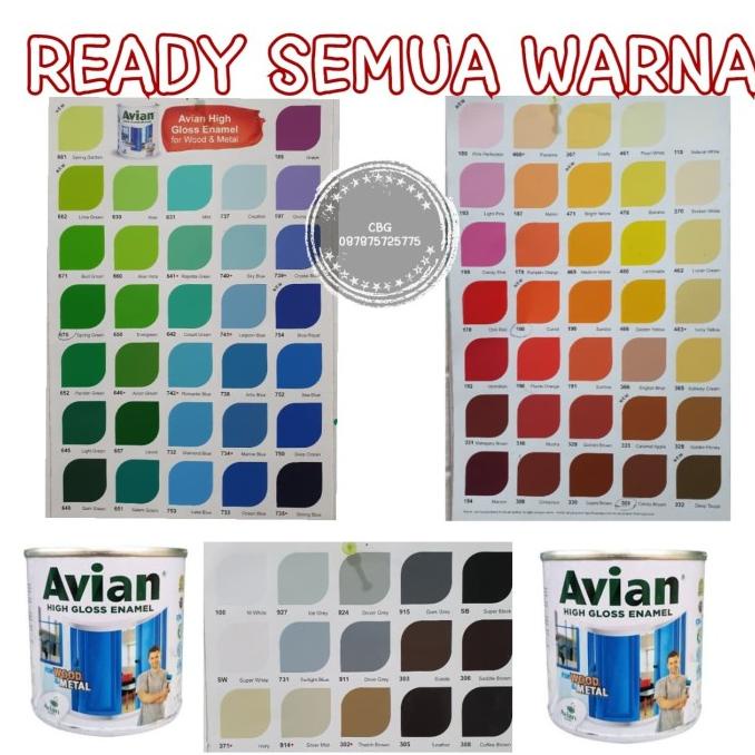 Jual Cat Avian High Gloss Enamel Untuk Kayu Dan Besi Kg Shopee Indonesia