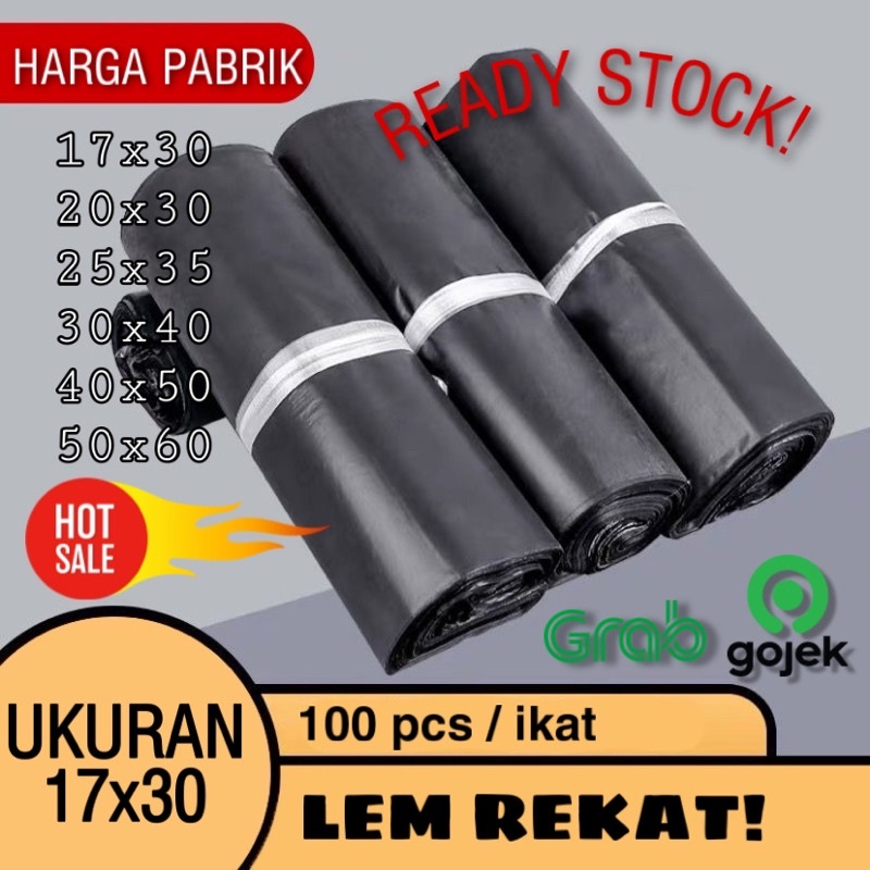 Jual Polymailer Plastik Packing Online Ukuran 17x30 Isi 100pcs Shopee Indonesia 1429