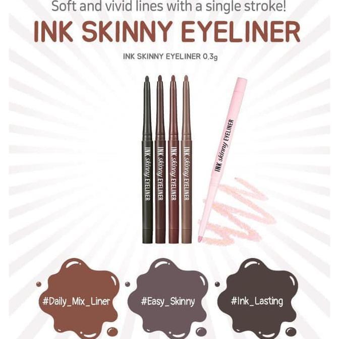Jual PERIPERA Ink Skinny Eyeliner NEW Shopee Indonesia