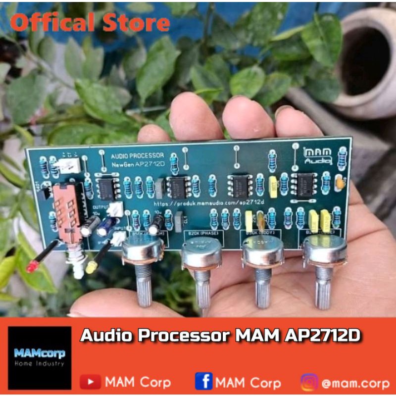 Jual Audio processor AP2712D - MAM Audio | Shopee Indonesia