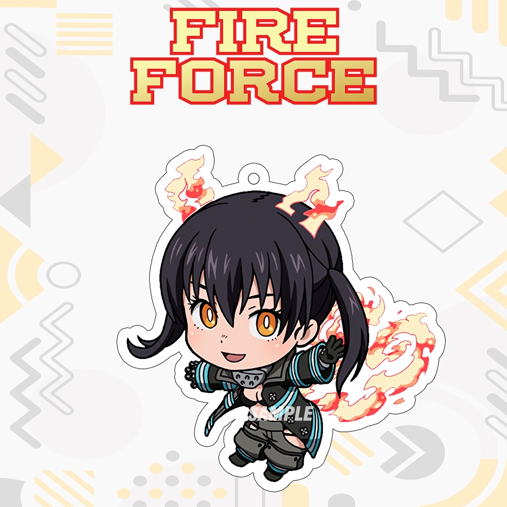 Jual Gantungan Kunci Fire Force - Keychain Anime Enen no Shouboutai ...