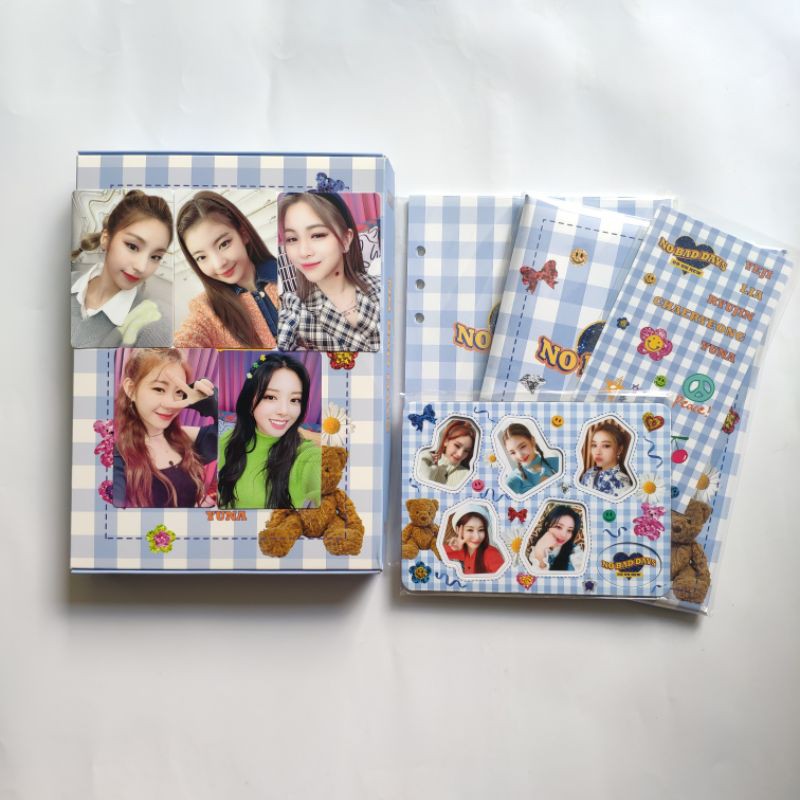 ITZY ユナ トレカ nobaddays NBD チェキ風トレカ セット itzy no bad days nbd ユナ チェキ風 トレカ コンプ セット