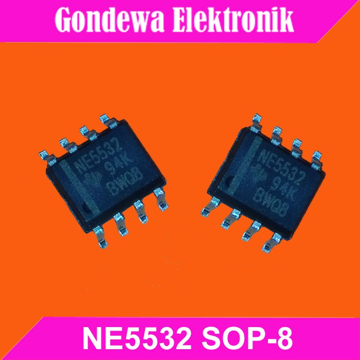 Jual NE5532 NE5532D NE5532DR SOP-8 dual op amp | Shopee Indonesia