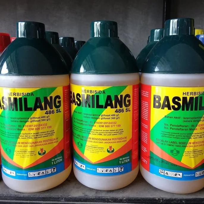 Jual Buruan Serbu] Herbisida Basmilang 486 Sl 1 Liter Racun Gulma