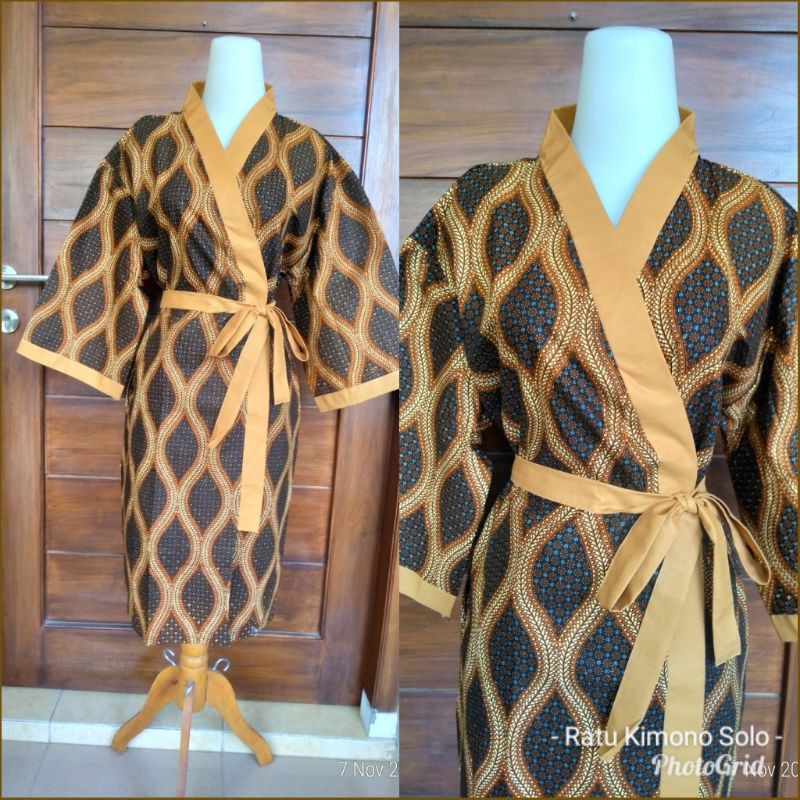 Jual Baju Tidur Kimono Hotel Spa Pasien Pria Wanita Size Jumbo Motif