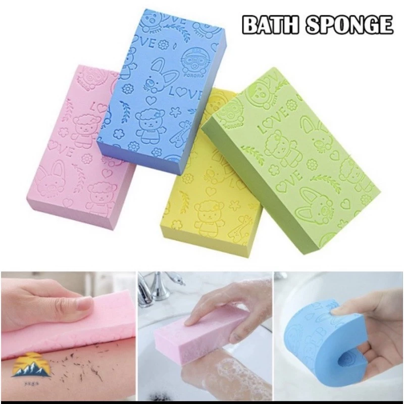 [UNIK88] YT005 Spons Mandi Pengangkat Daki | AutoStock