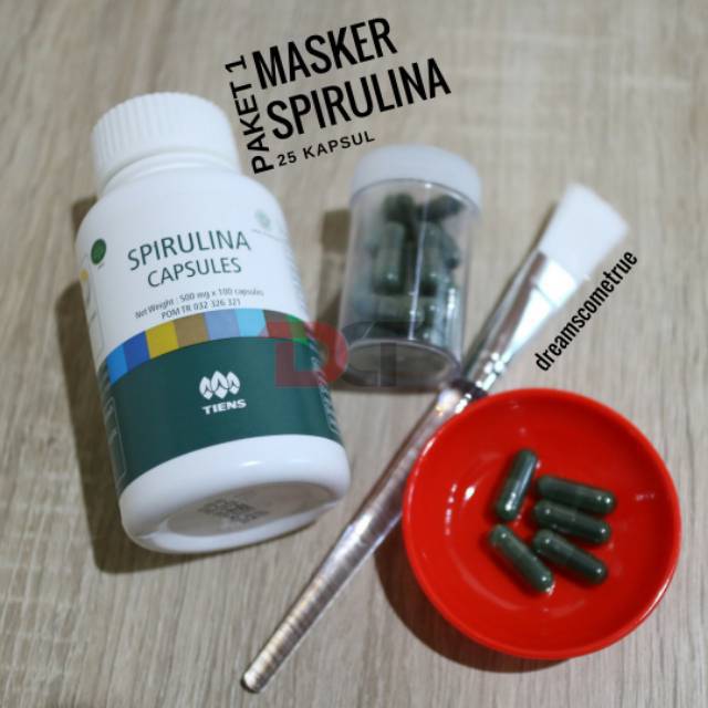 Jual Masker Spirulina Original TIENS (PROMO) | Shopee Indonesia