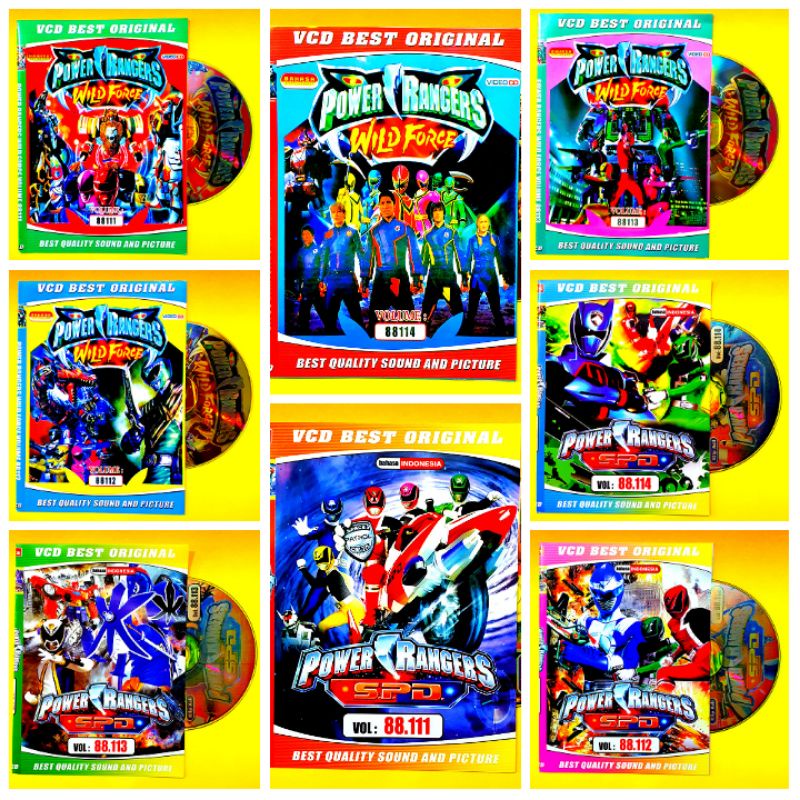 Jual VARIASI KASET FILM POWER RANGERS TERBARU TERLARIS TERPOPULER ...