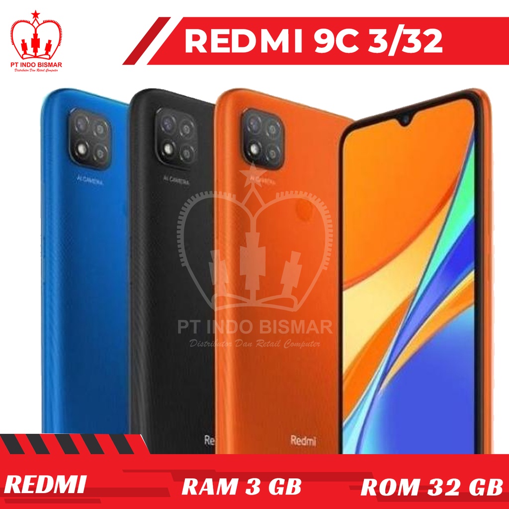 Jual XIAOMI Redmi 9C 3GB 32GB ANDROID OS | Shopee Indonesia
