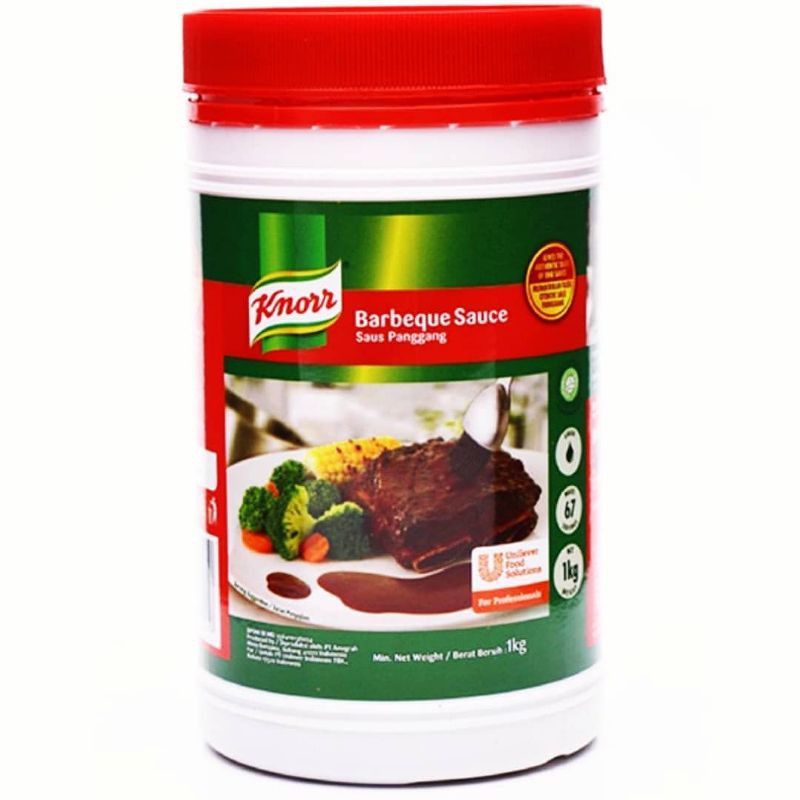 Jual KNORR BARBEQUE 1kg 1 kg / BBQ/ BARBECUE SAUCE KNORR | Shopee Indonesia