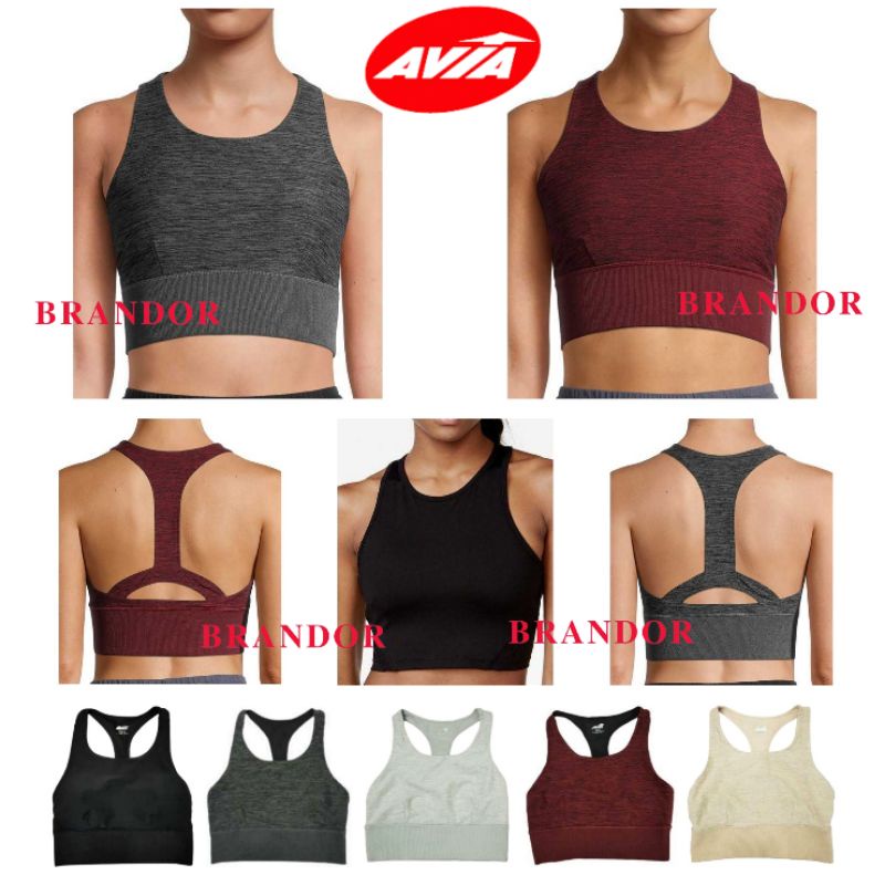 Jual Brandor - LONG LINE SPORT BRA PADDED By AVIA ( avbs78 ) | Shopee ...