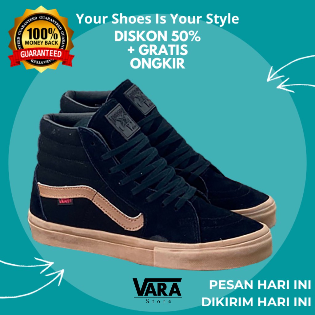 Vans sk8 hi thrasher black gum sales