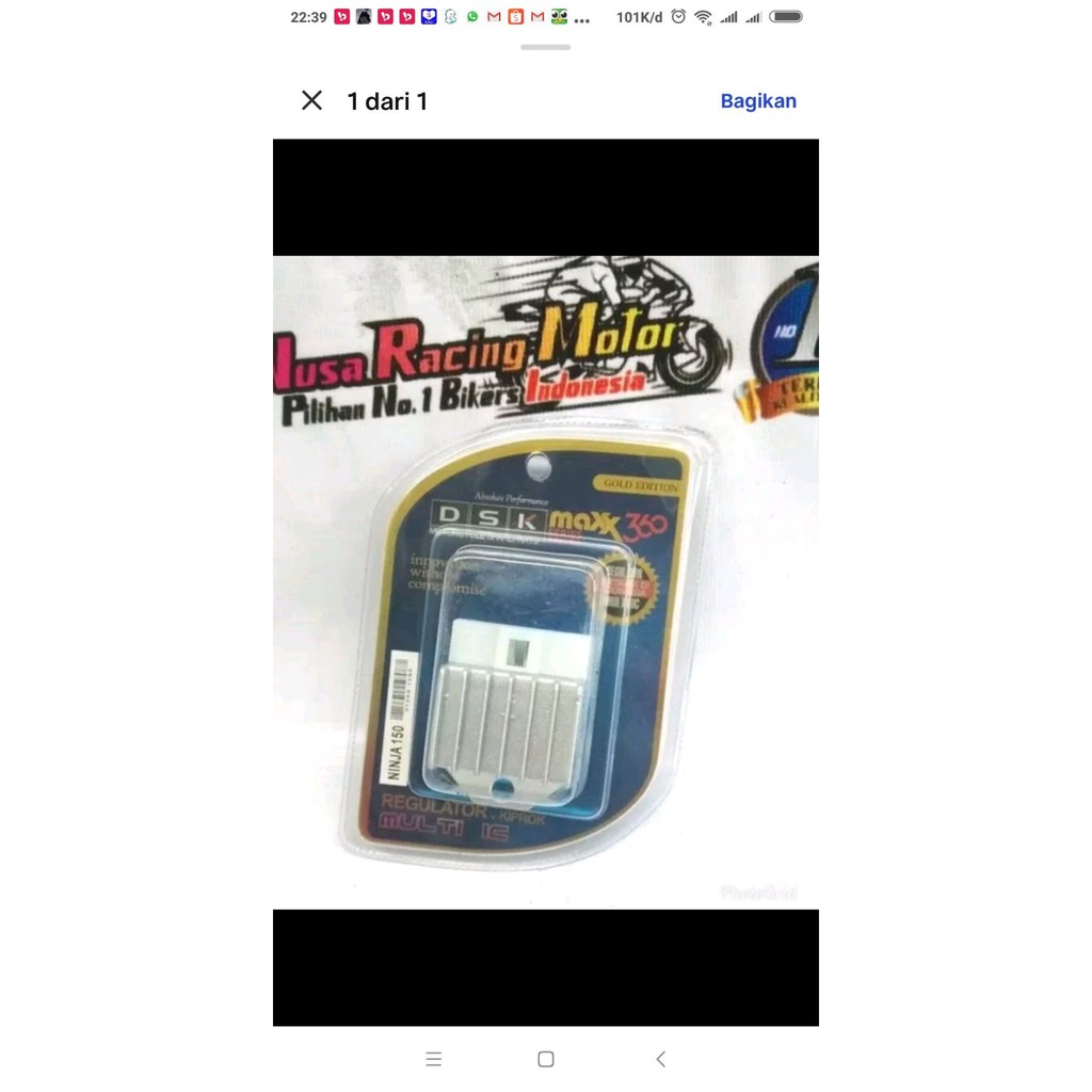 Jual Kiprok Ninja 2 Tak Soket 4 Rata Riko Best Produk | Shopee Indonesia