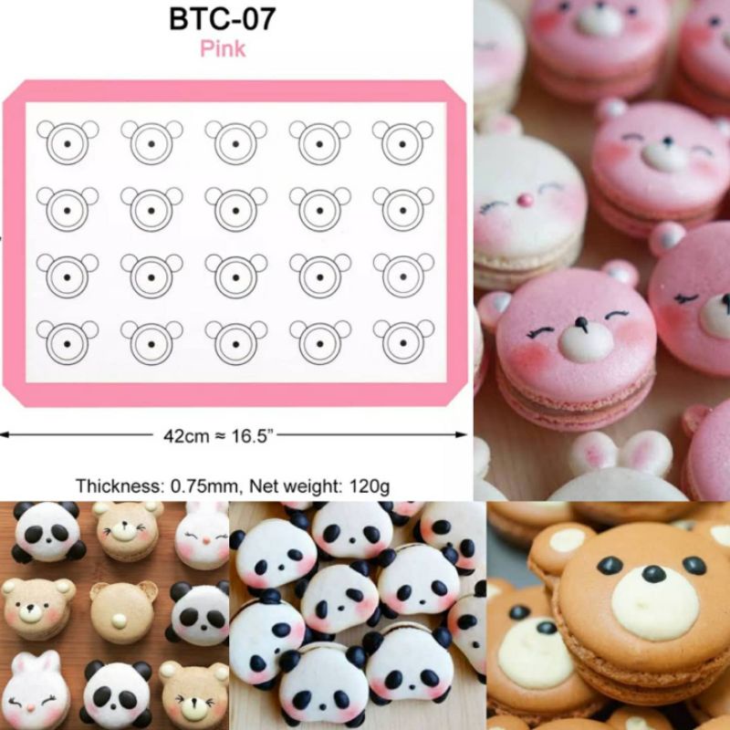 Jual BEAR MACAROON BAKING MATT | Shopee Indonesia