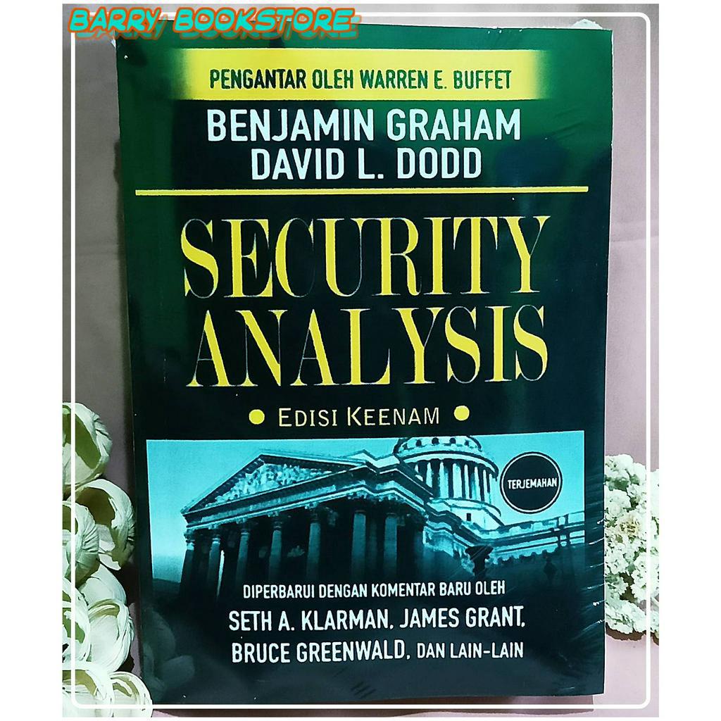 Jual Security Analysis Bahasa indonesia edisi keenam By Benjamin
