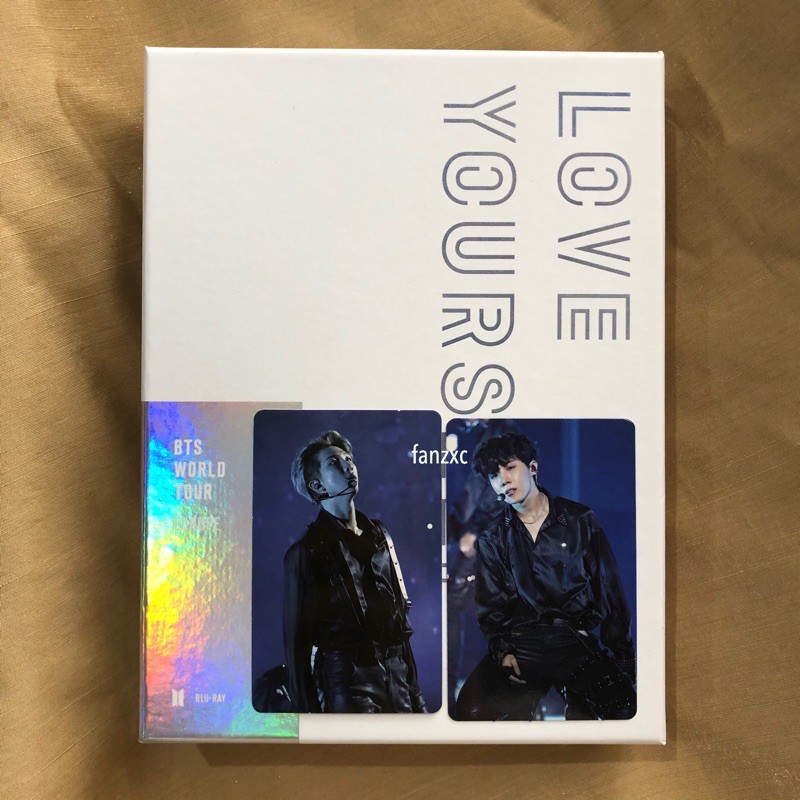BTS LYS Europe Blu-ray RMトレカ BTS JAPAN OFFICIAL MOBILE