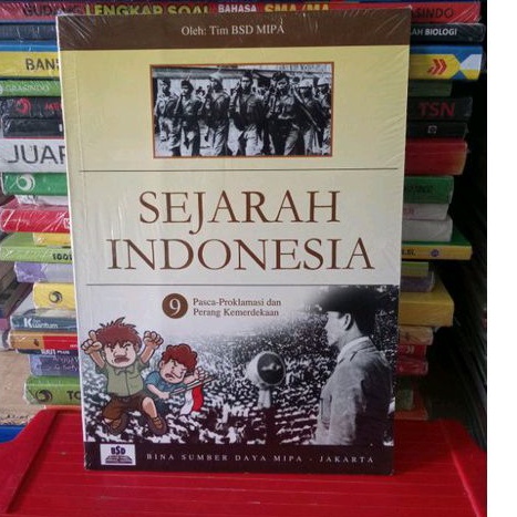 Jual Buku Sejarah Indonesia 9 Pasca Proklamasi Dan Perang Kemerdekaan 