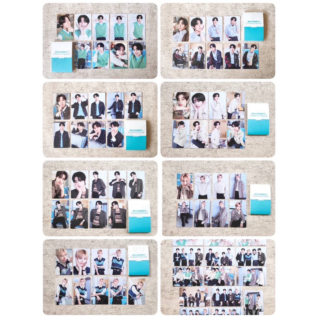 Jual [CEK VARIASI] ENHYPEN EN-CONNECT COMPANION TC Trading Card PC