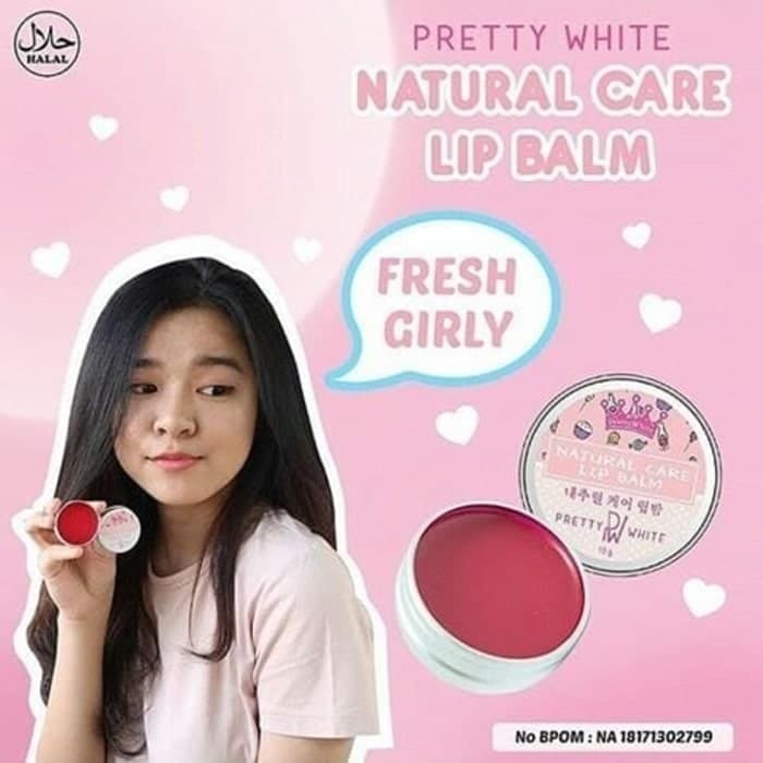 Jual Pretty White Lip Balm | Shopee Indonesia