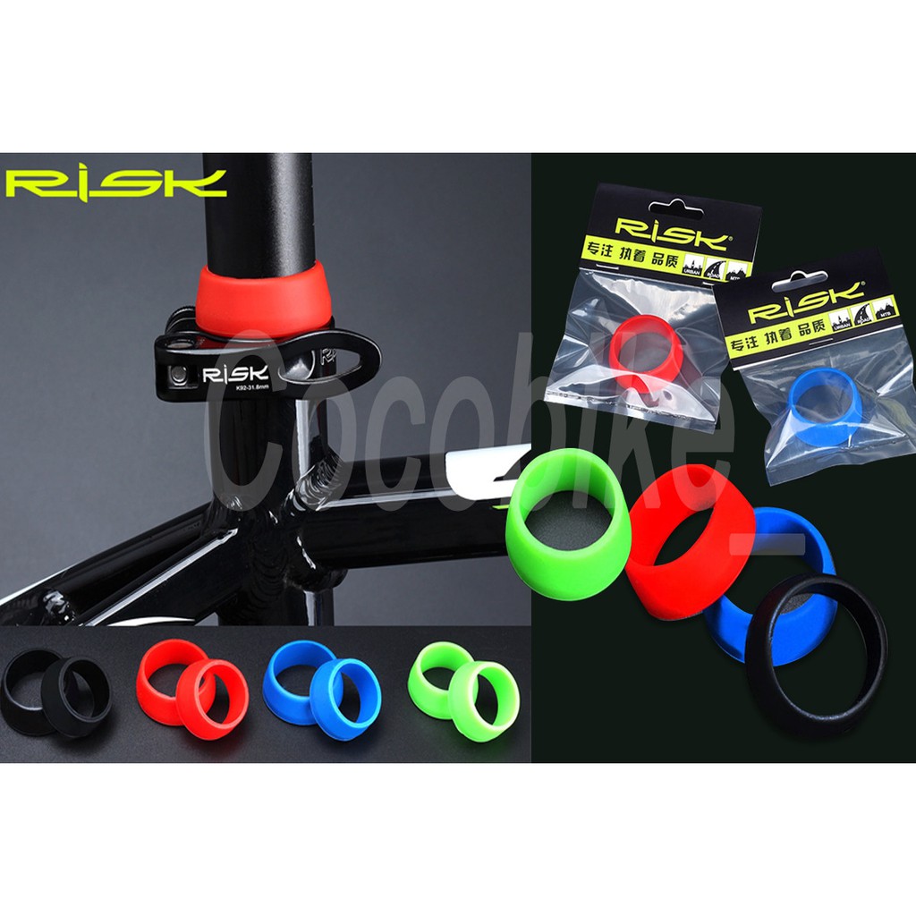 Rubber Ring Karet Seatpost Cover RISK Original