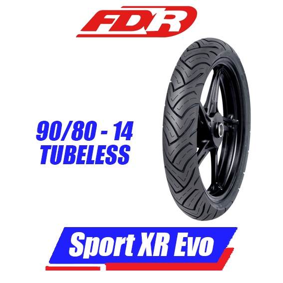 Jual Ban FDR Sport XR Evo 90 80 14 Tubeless motor matic beat mio vario ...
