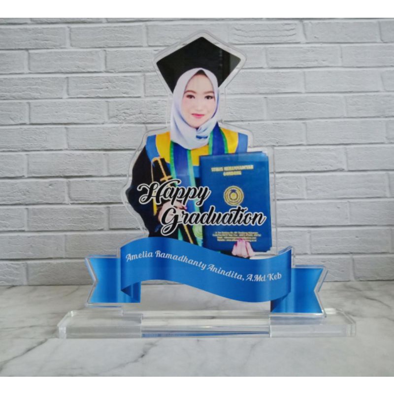 Jual Plakat Custom Murah Plakat Wisuda Hadiah Kado Kenang Kenangan