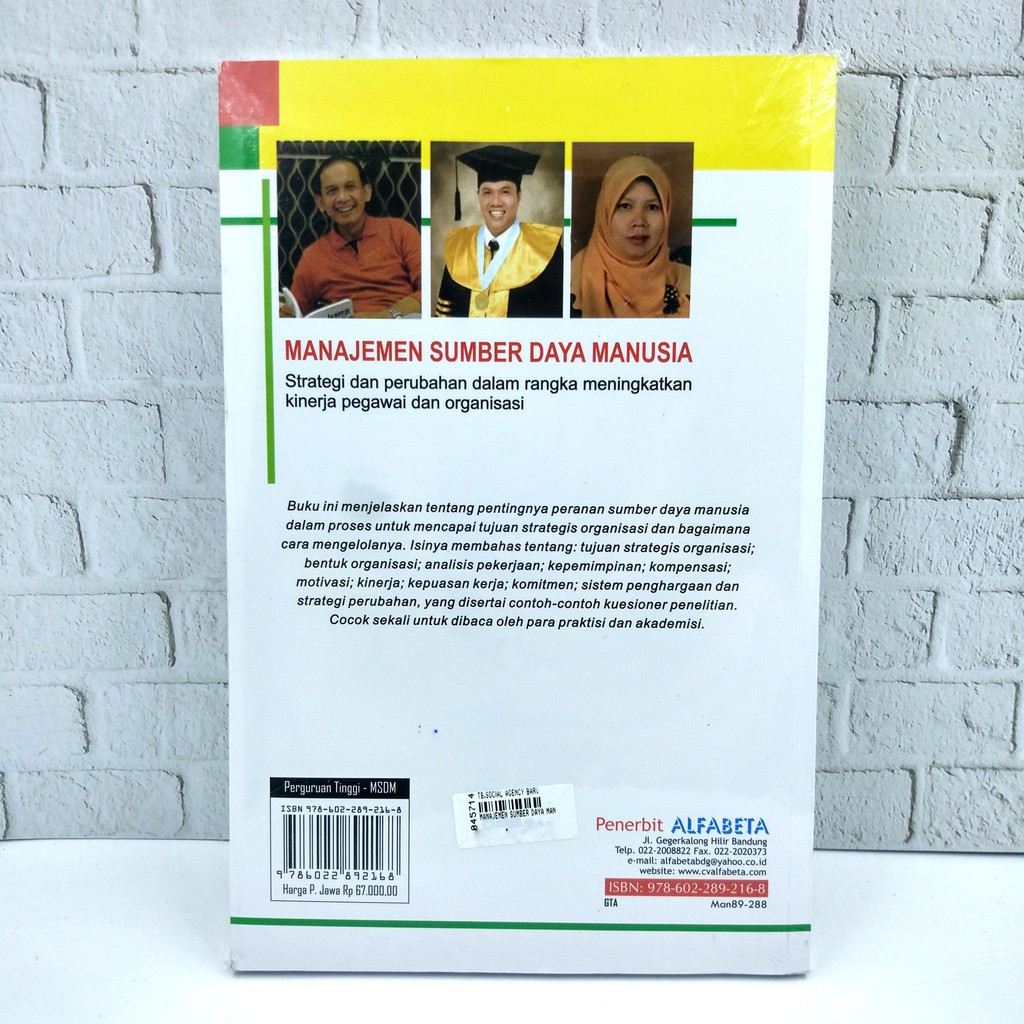 Jual Manajemen Sumber Daya Manusia - Emron Edison | Shopee Indonesia