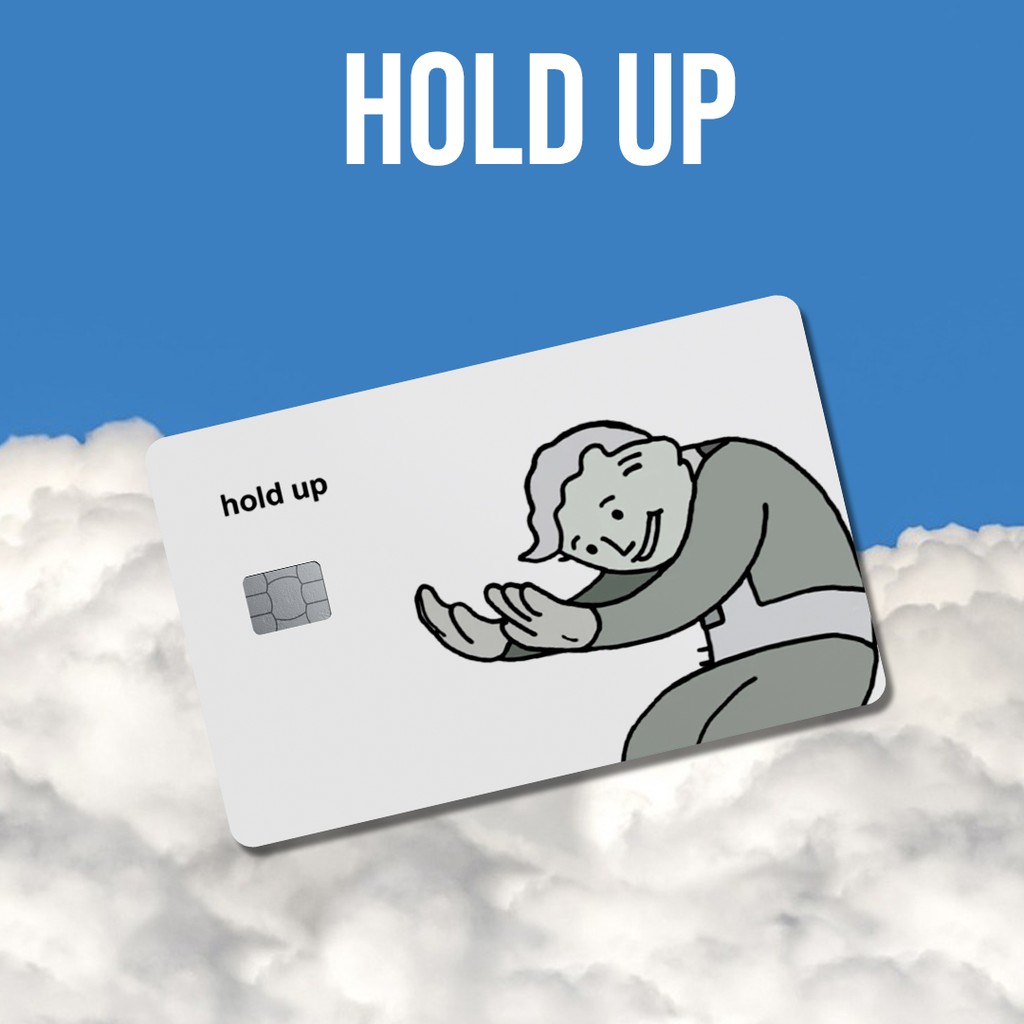 Jual HOLD UP SPECIAL HOLOGRAM | GARSKIN / STICKER KARTU ATM / SKIN ...