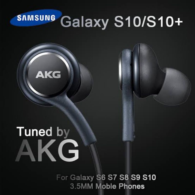 Jual Handsfree Earphone Samsung S8 S9 S10+ AKG Headset Samsung S8 S9