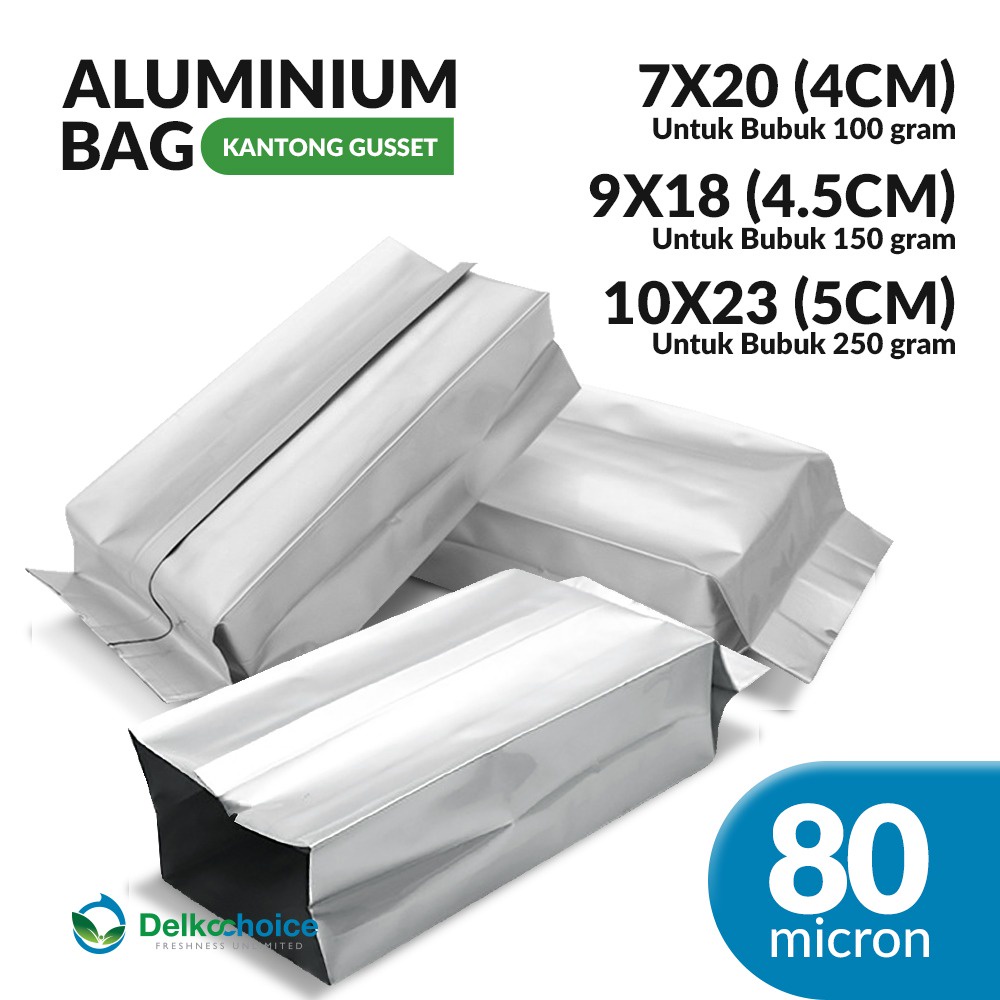 Jual aluminium shop foil bag