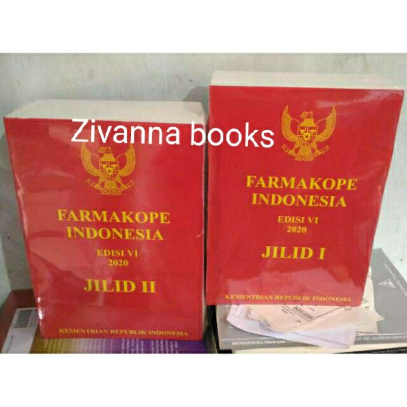 Jual Farmakope Indonesia Edisi 6, Buku 1 Dan Buku 2 | Shopee Indonesia