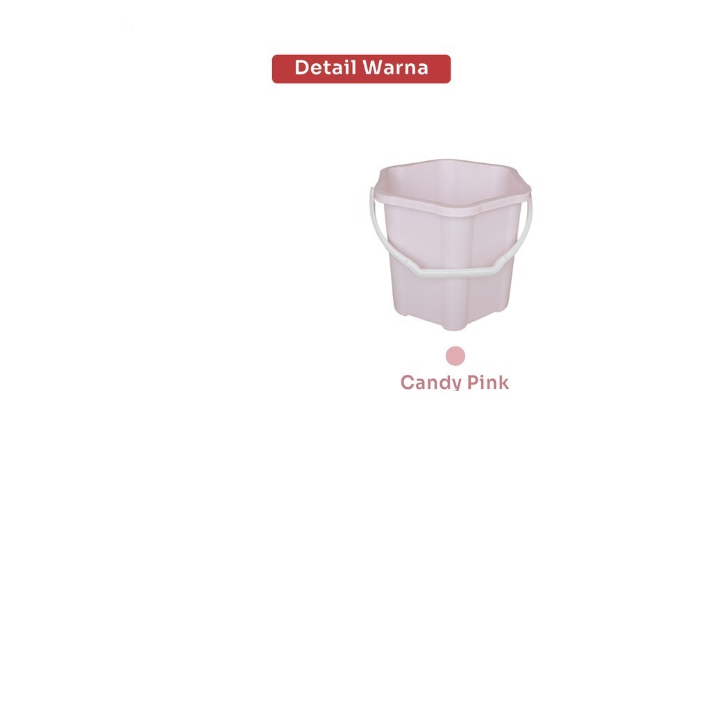 Jual EMBER PLASTIK GAGANG SEGI 6 PASTEL - 3 GALON - 10 LITER | Shopee ...