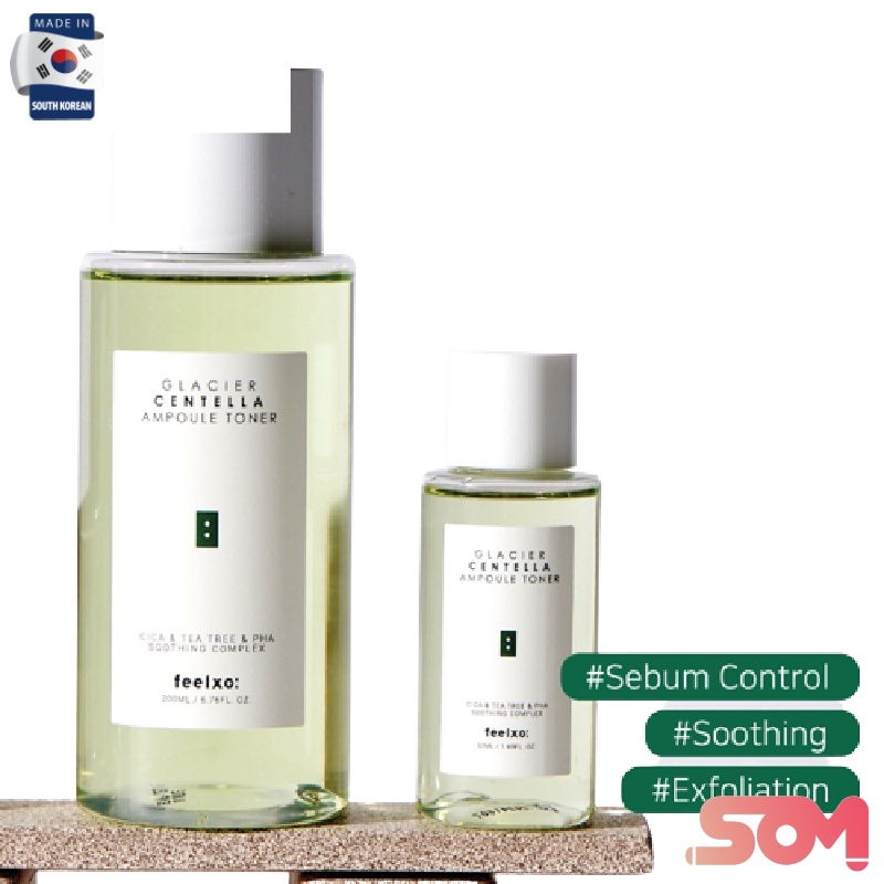 Jual [FEELXO] GLACIER CENTELLA AMPOULE TONER 50ml Shopee Indonesia