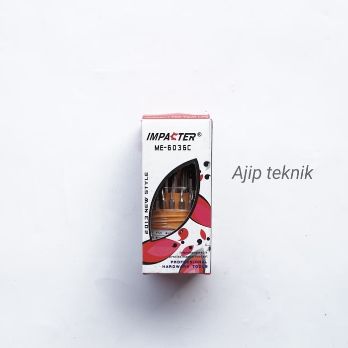 Jual Obeng set Professional Impacter ME6036C lengkap | Shopee Indonesia