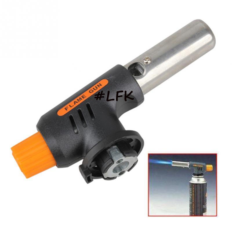 Jual BURN Portable Gas Torch Butane Flame Gun KOREK API CAFE BOBA KUE ...