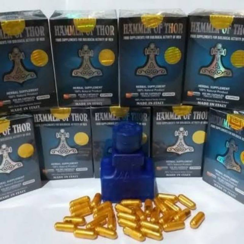 Jual Hammer Of Thor Italy Asli 100 Original Terbaru Obat Terbaik