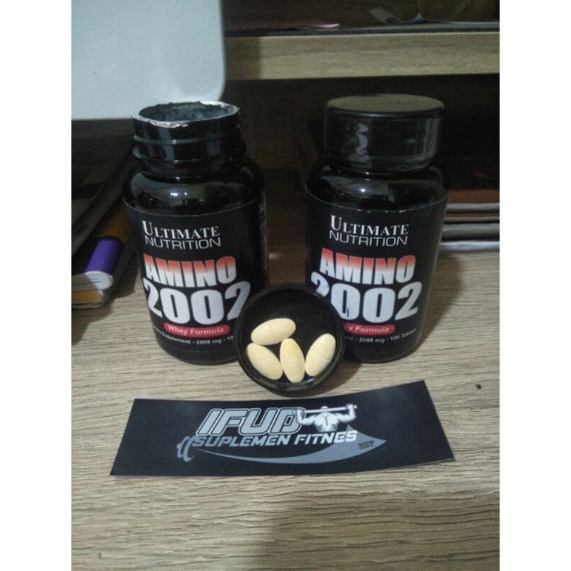 Jual Amino 2002 100 Tablet Segel Un Amino 2002 Kemasan Baru Ukuran