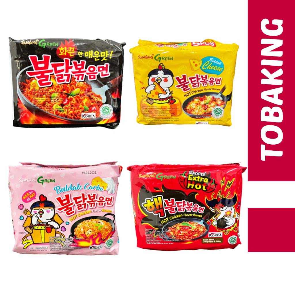 Jual Samyang Green Hot Chicken Ramen Buldak Cheese Carbonara Extreme