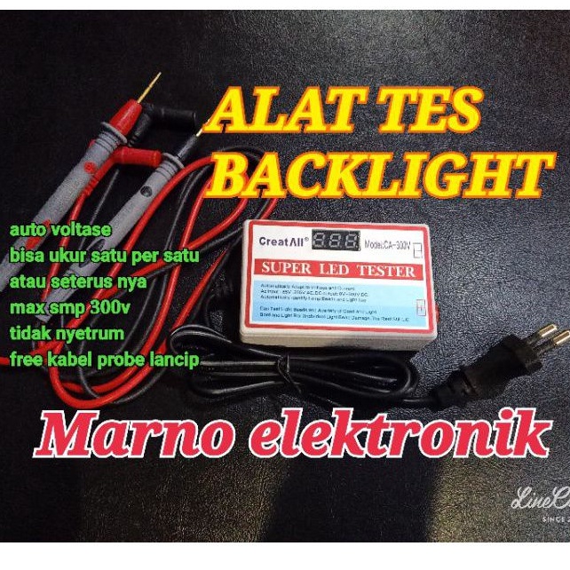 Jual TESTER BACKLIGHT ALAT TES LAMPU BL LED TV TES DIODA ZENER AOTO ...
