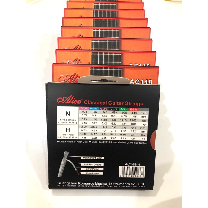 Jual Alice AC148 Classic Guitar Strings - Senar Gitar Klasik Nylon ...