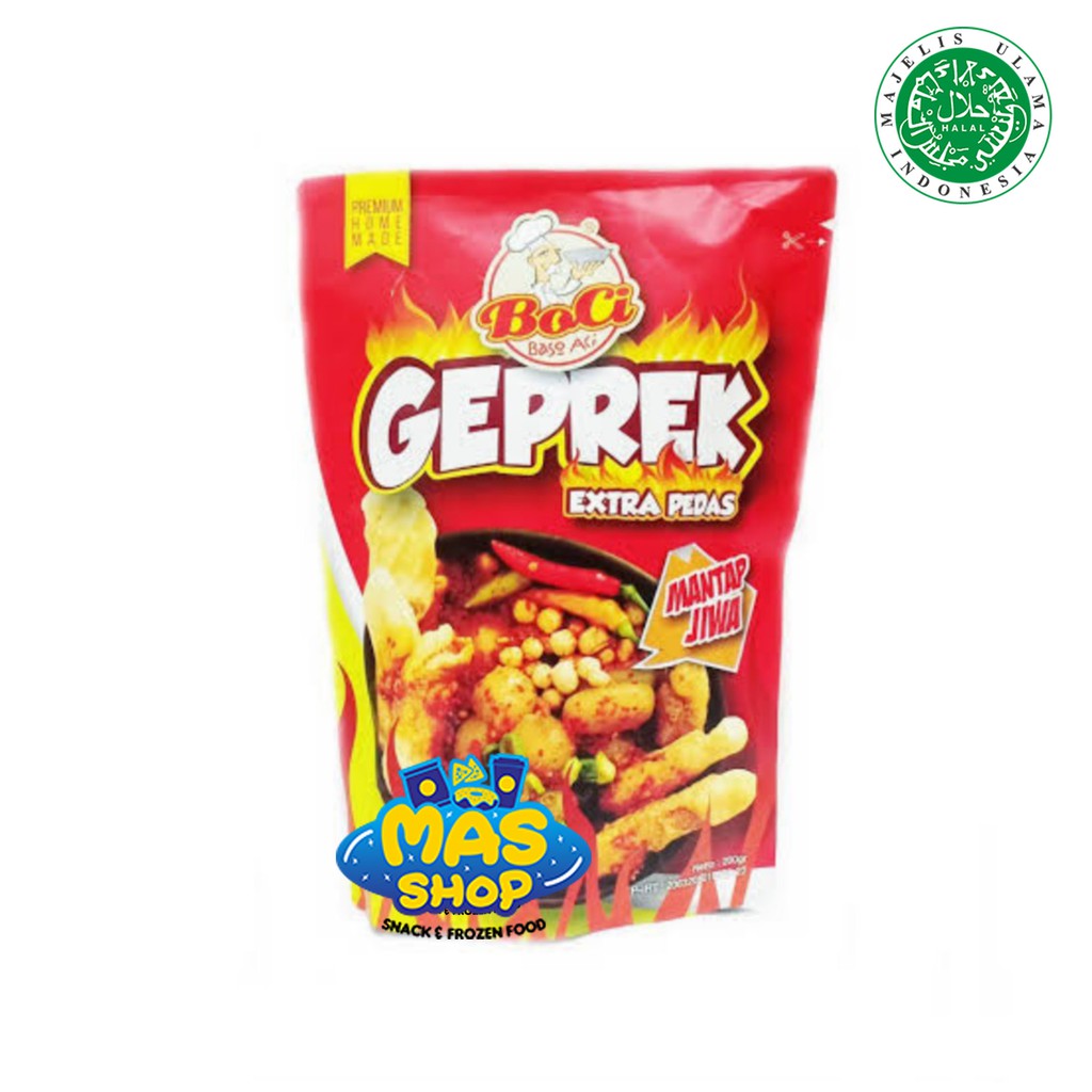 Jual [grosir] Boci Geprek Extra Pedas Boci Mantap Jiwa Extra Pedas