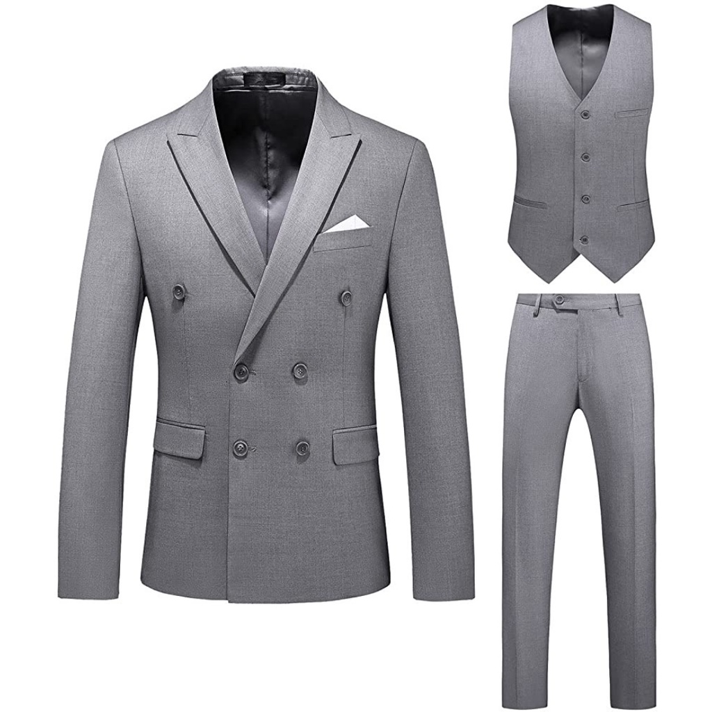 Jual Setelan Jas Pria Tuxedo 3in1 Jas Celana Rompi Setelan Jas Pria Setelan Jas Pria