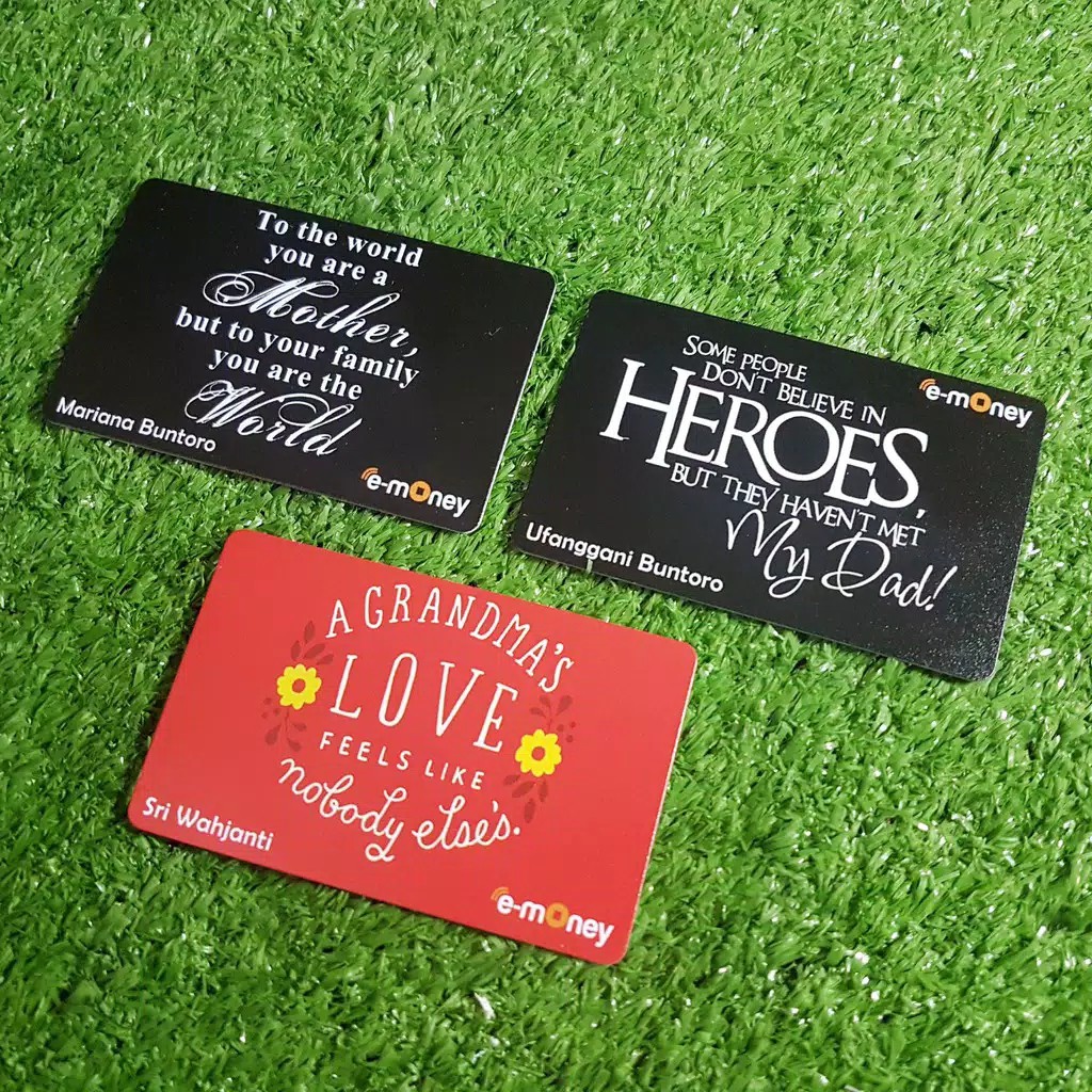 Jual Custom Etoll Emoney ID Card BUMN brizzi tapcash flazz | Shopee ...