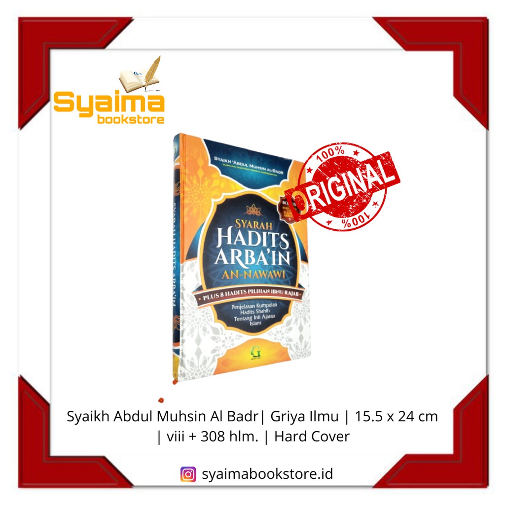 Jual Buku Syarah Hadits Arbain An Nawawi | Shopee Indonesia